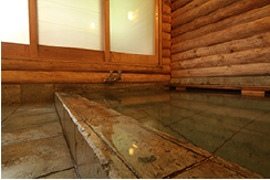 十和田石の貸切風呂